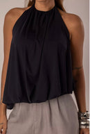 Blusa Balonê Stefani Preto
