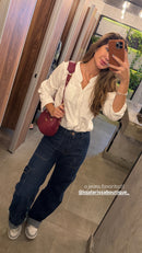 Calça Jeans Cargo Scarlett