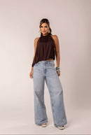 Blusa Balonê Stefani Preto