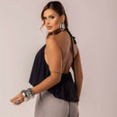 Blusa Balonê Stefani Preto