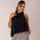 Blusa Balonê Stefani Preto