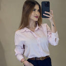 Camisa Listrada Rosa