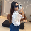 Camisa Social Feminina Branco