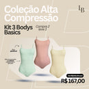 Kit 3 Bodys — Alta Compressão