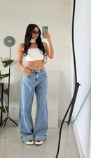 Calça Jeans Clara Wide Leg — Camila