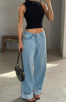 Calça Jeans Clara Wide Leg — Camila