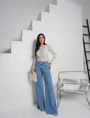 Calça Jeans Clara Reta — Zuri
