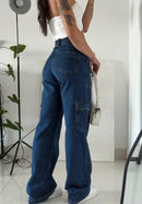 Calça Jeans Cargo Scarlett